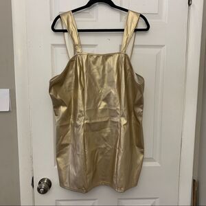 NNW plus size faux leather lingerie